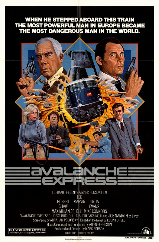 Affiche - AVALANCHE EXPRESS - 70x105cm