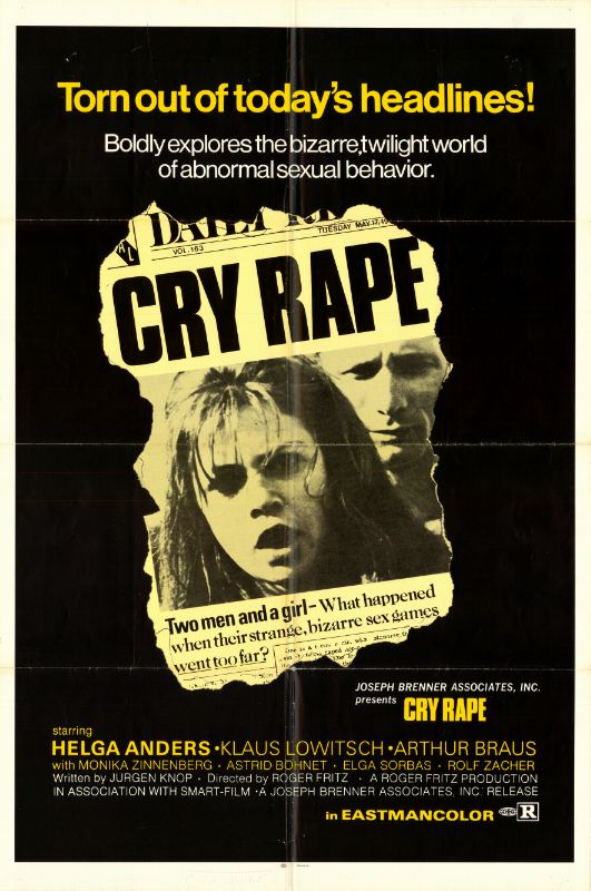 Affiche - CRY RAPE ! - 70x105cm