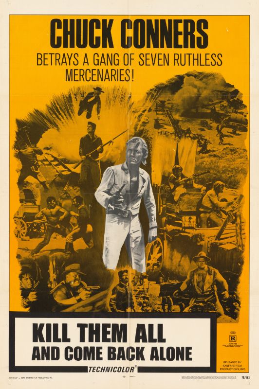 Affiche - TUEZ-LES TOUS ET REVENEZ SEUL - 70x105cm