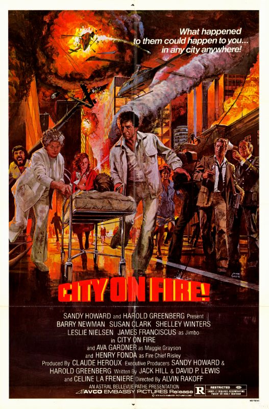 Affiche - CITE EN FEU - 70x105cm