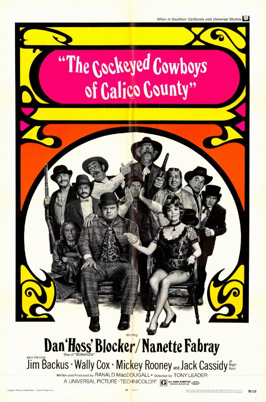 Affiche - COCKEYED COWBOYS OF CALICO COUNTY (the) - 70x105cm