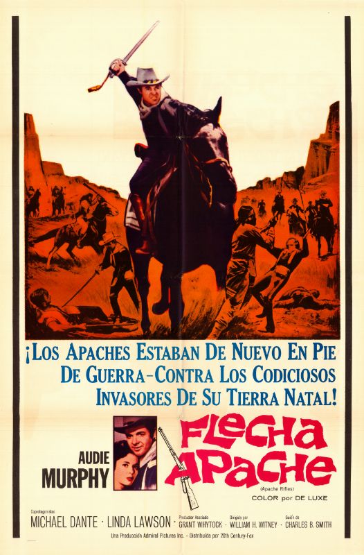 Affiche - FUREUR DES APACHES (la) - 70x105cm