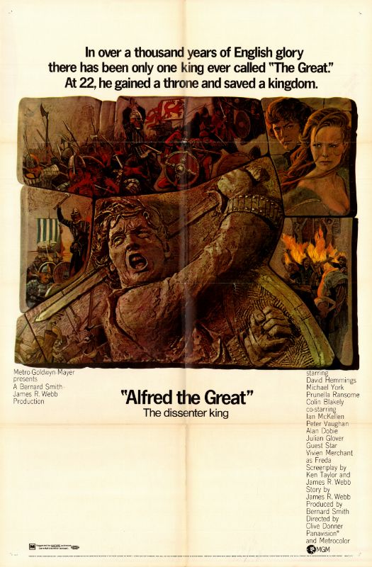 Affiche - ALFRED LE GRAND, VAINQUEUR DES VIKINGS - 70x105cm