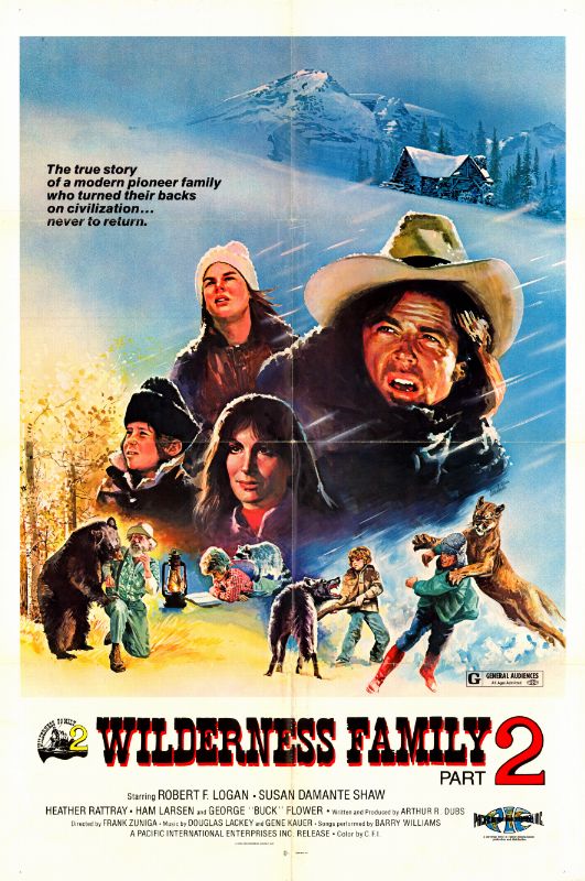 Affiche - FURTHER ADVENTURES OF THE WILDERNESS FAMILY - 70x105cm