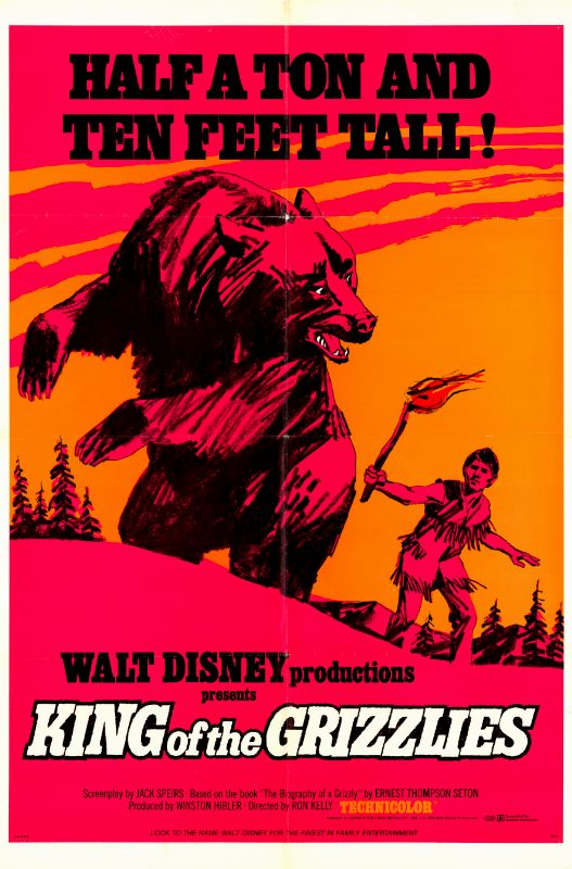 Affiche - KING OF THE GRIZZLIES - 70x105cm