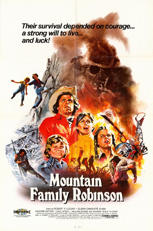 Affiche - MOUNTAIN FAMILY ROBINSON - 70x105cm