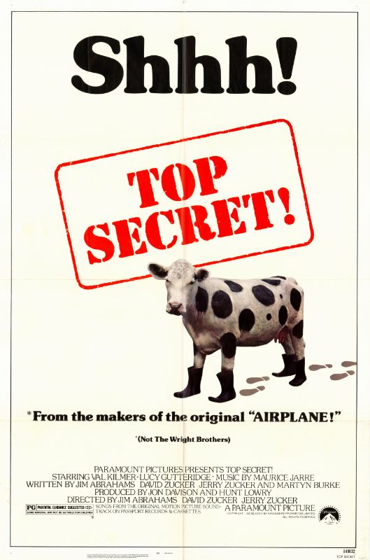 Affiche - TOP SECRET - 70x105cm B
