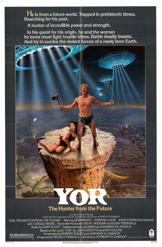 Affiche - YOR, LE CHASSEUR DU FUTUR - 70x105cm