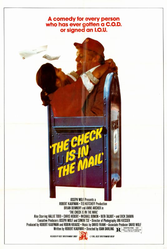 Affiche - CHECK IS IN THE MAIL (the) - 70x105cm