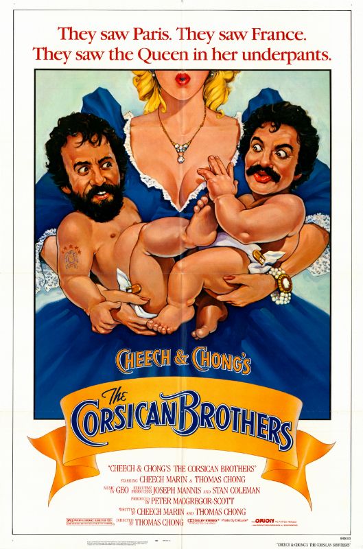 Affiche - CHEECH & CHONG'S THE CORSICAN BROTHERS - 70x105cm