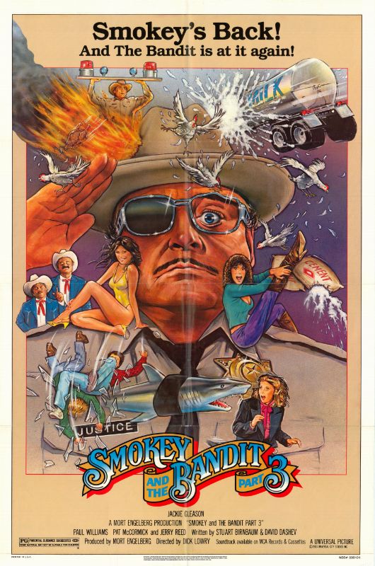 Affiche - SMOKEY AND THE BANDIT 3 - 70x105cm