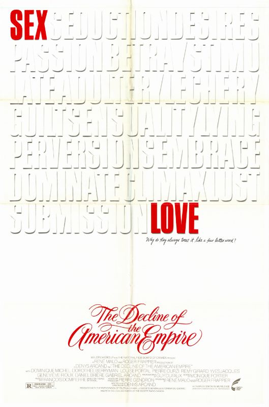 Affiche - DECLIN DE L'EMPIRE AMERICAIN (le) - 70x105cm