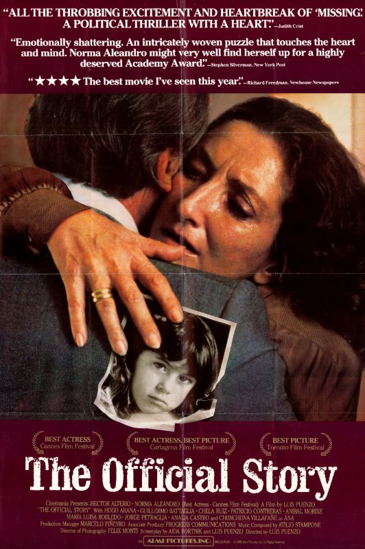 Affiche - HISTOIRE OFFICIELLE (l') - 70x105cm