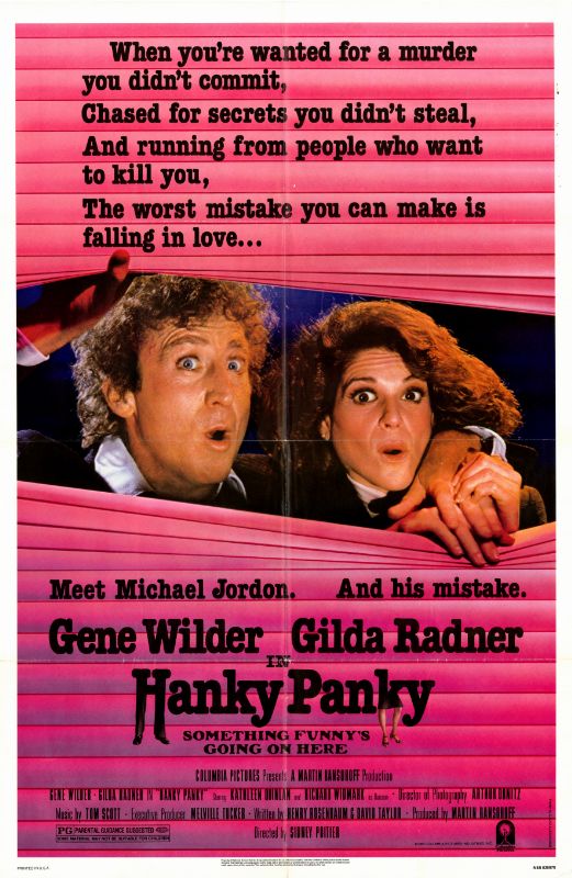 Affiche - HANKY PANKY LA FOLIE AUX TROUSSES - 70x105cm