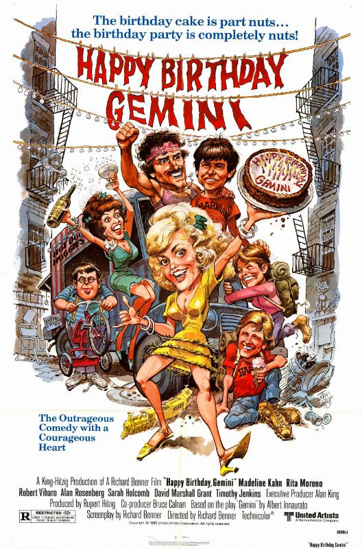 Affiche - HAPPY BIRTHDAY GEMINI - 70x105cm