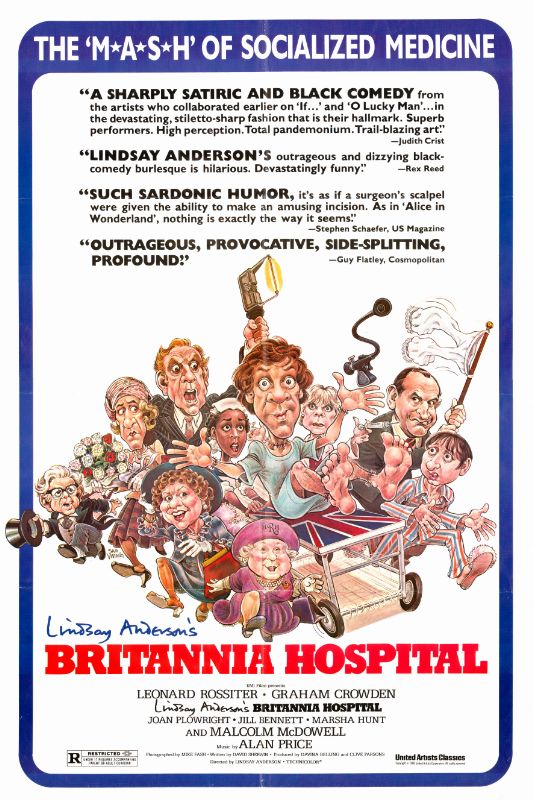 Affiche - BRITANNIA HOSPITAL - 70x105cm