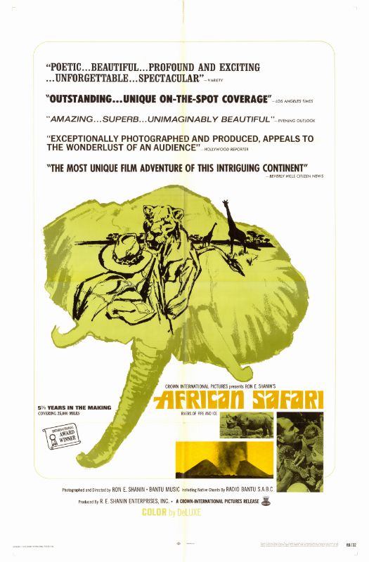 Affiche - AFRICAN SAFARI - 70x105cm