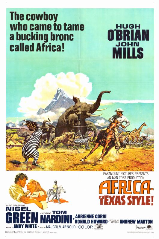 Affiche - AFRICA -TEXAS STYLE - 70x105cm