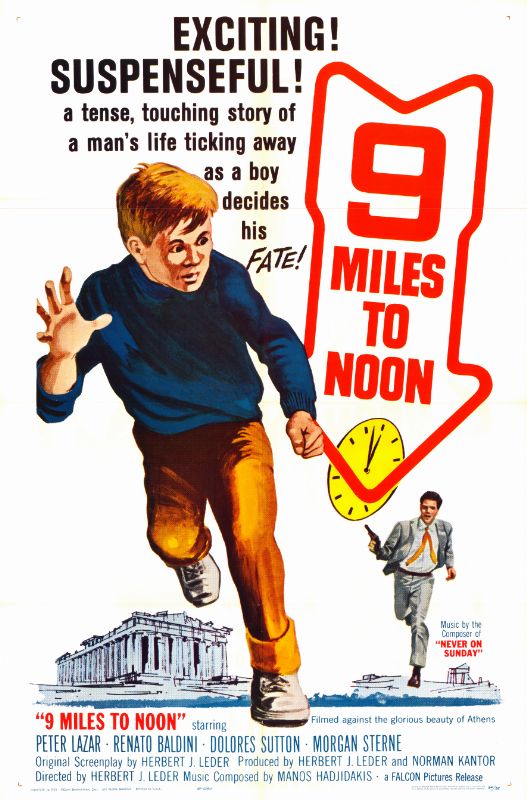 Affiche - 9 MILES TO NOON - 70x105cm