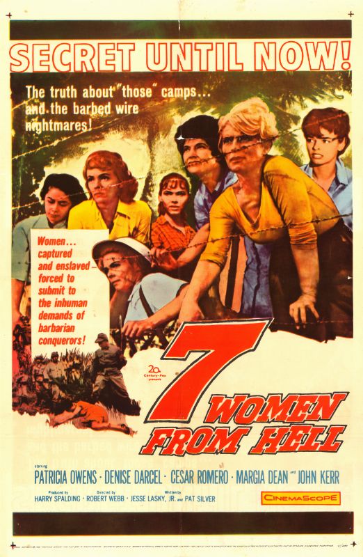 Affiche - SEVEN WOMEN FROM HELL - 70x105cm