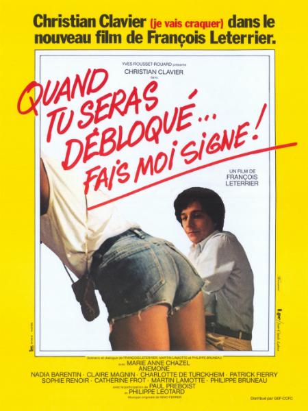 Affiche - QUAND TU SERAS DEBLOQUE... FAIT-MOI SIGNE - 40x55cm