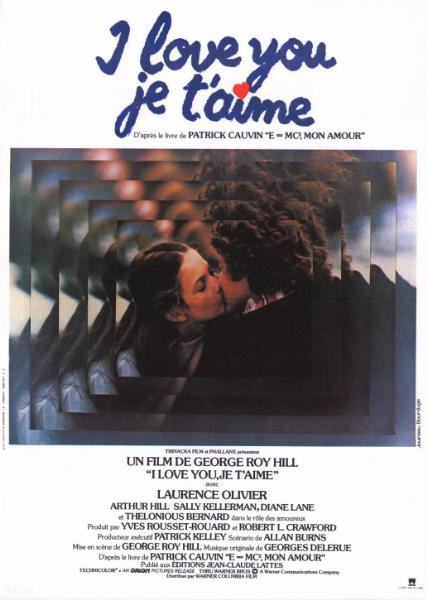 Affiche - I LOVE YOU, JE T'AIME - 40x55cm