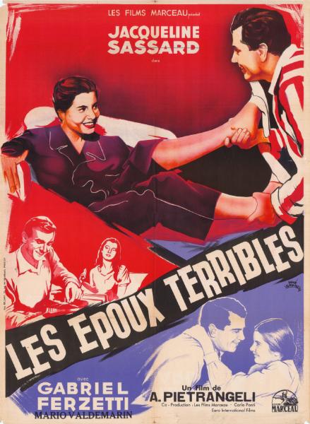 Affiche - EPOUX TERRIBLES (les) - 60x80cm