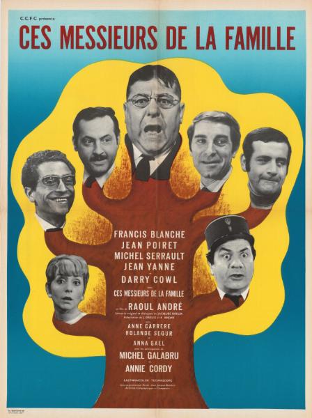 Affiche - CES MESSIEURS DE LA FAMILLE - 60x80cm