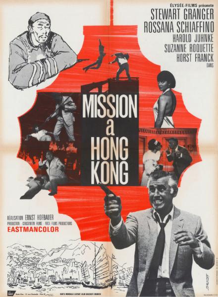 Affiche - MISSION A HONG KONG - 60x80cm