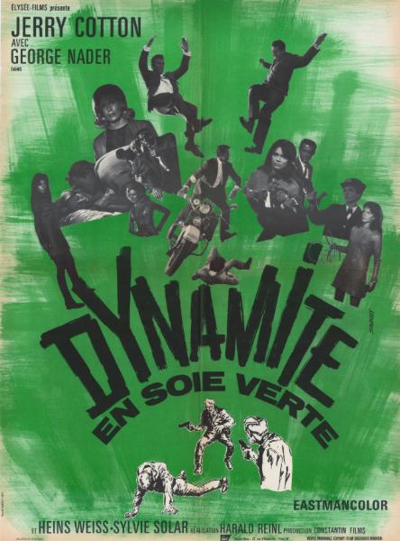 Affiche - DYNAMITE EN SOIE VERTE - 60x80cm