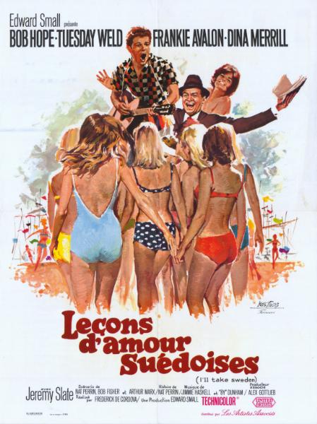 Affiche - LECONS D'AMOUR SUEDOISE - 60x80cm
