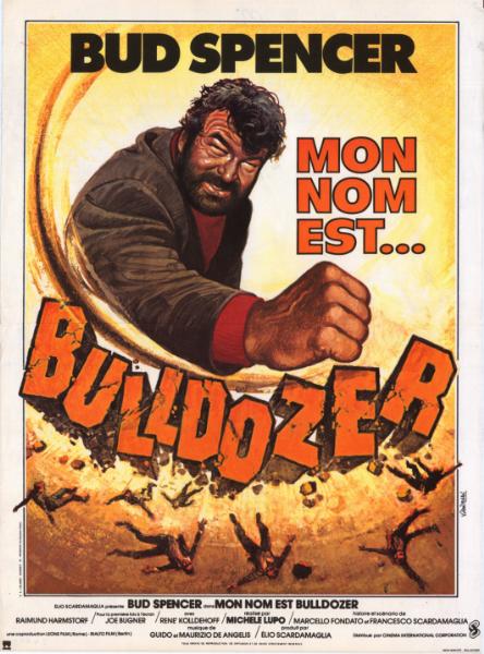 Affiche - MON NOM EST BULLDOZER - 40x55cm