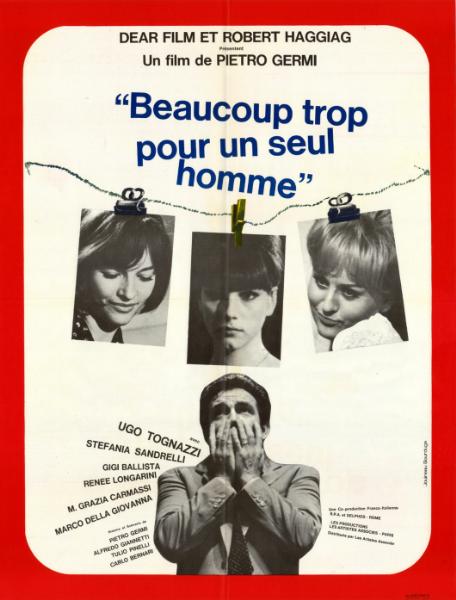 Affiche - BEAUCOUP TROP POUR UN SEUL HOMME - 60x80cm
