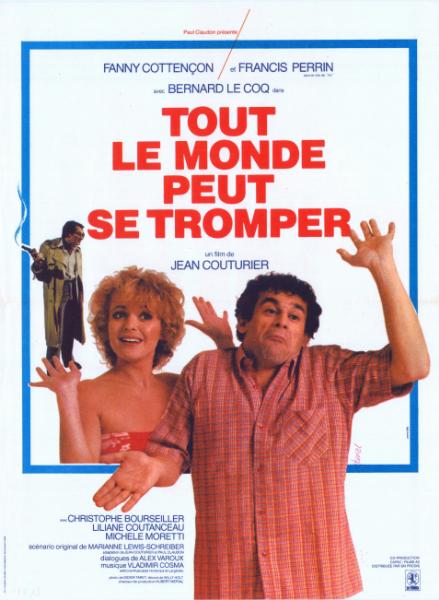 Affiche - TOUT LE MONDE PEUT SE TROMPER - 40x55cm