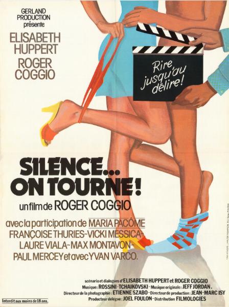 Affiche - SILENCE... ON TOURNE - 60x80cm