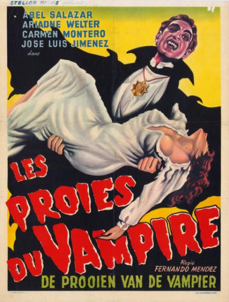Repro 30x40cm - PROIES DU VAMPIRE (les) - Belge