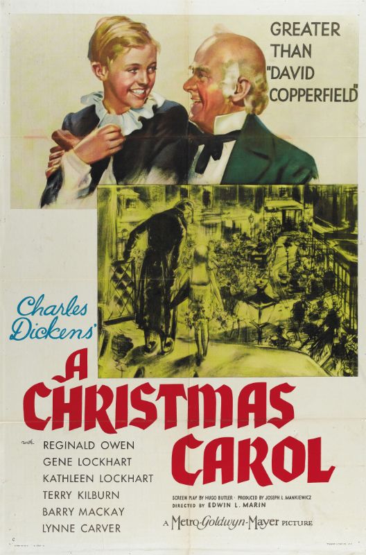 Repro 30x40cm - CHRISTMAS CAROL (a) - U.S.