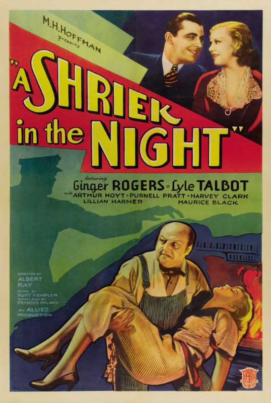 Repro 30x40cm - SHRIEK IN THE NIGHT (a) - U.S.