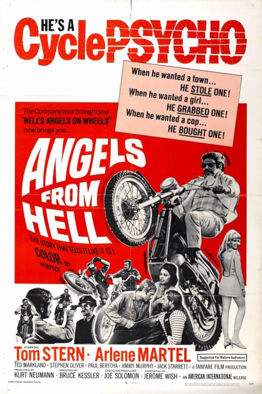 Repro 30x40cm - ANGELS FROM HELL - U.S.