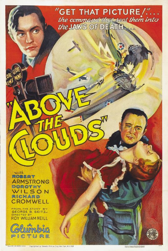 Repro 30x40cm - ABOVE THE CLOUDS - U.S.