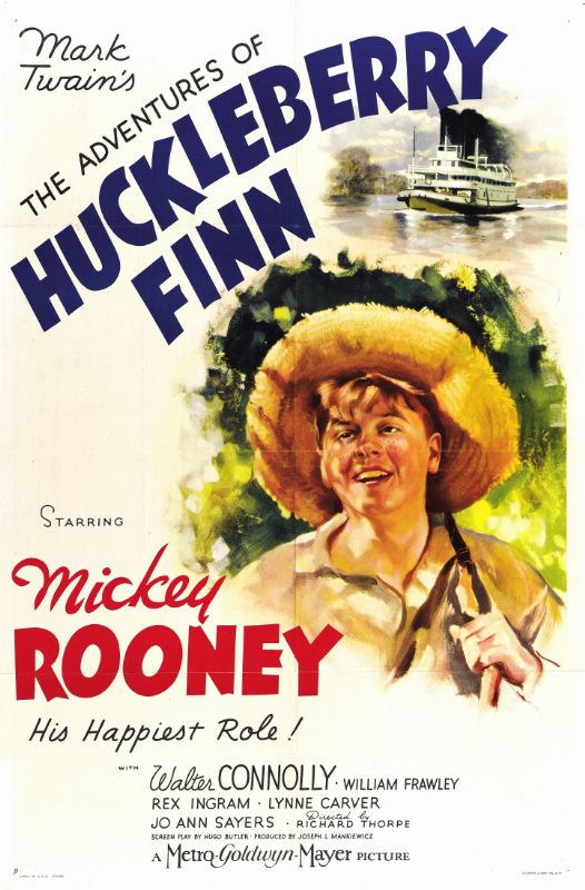 Repro 30x40cm - ADVENTURES OF HUCKLEBERRY FINN (the) - U.S. B