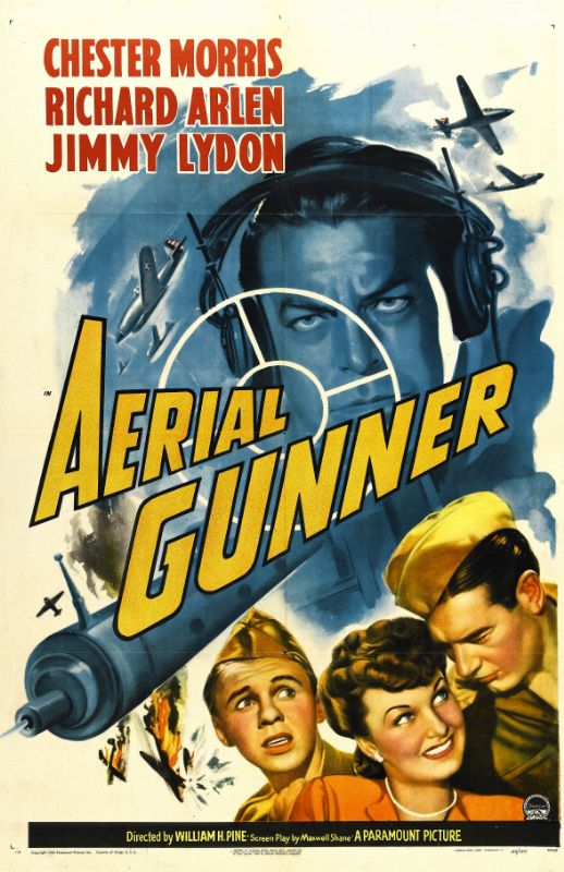 Repro 30x40cm - AERIAL GUNNER - U.S.