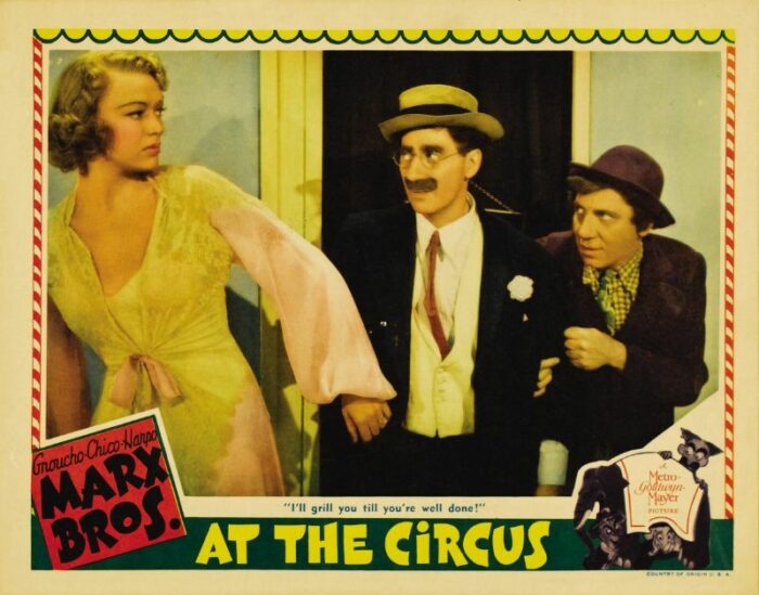 Repro 30x40cm - UN JOUR AU CIRQUE - U.S.