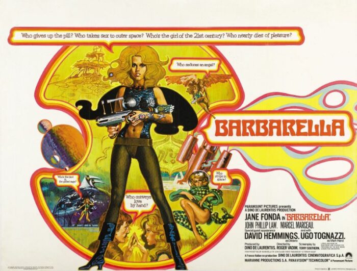 Repro 30x40cm - BARBARELLA - Anglaise