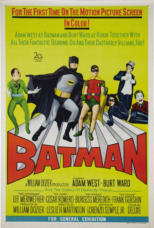 Repro 30x40cm - BATMAN - U.S.