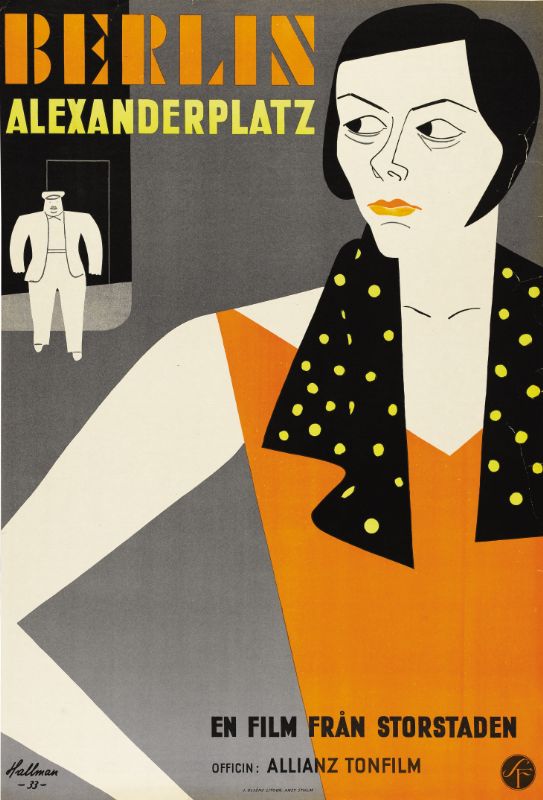 Repro 30x40cm - SUR LE PAVE DE BERLIN - Suédoise