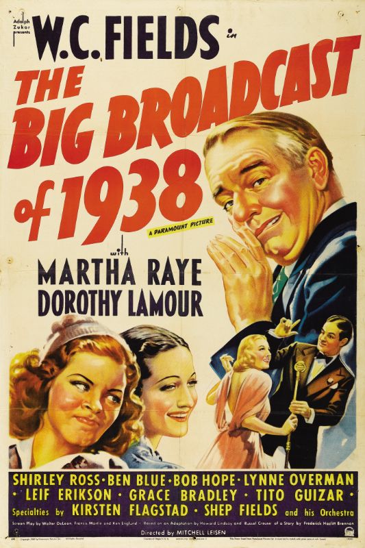 Repro 30x40cm - BIG BROADCAST OF 1938 (the) - U.S.