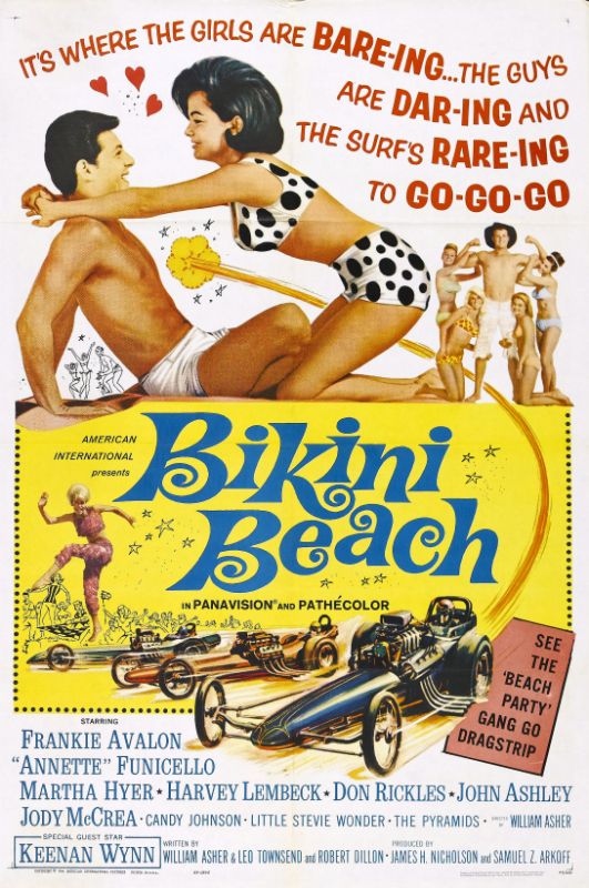 Repro 30x40cm - BIKINI BEACH - U.S.
