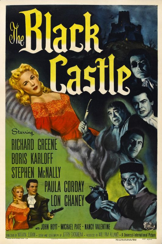 Repro 30x40cm - BLACK CASTLE (the) - U.S.