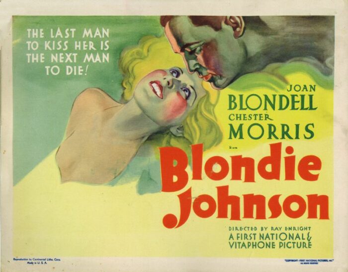 Repro 30x40cm - BLONDIE JOHNSON - U.S.
